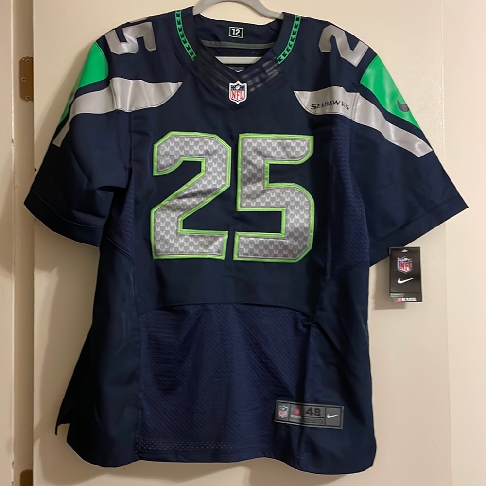 Seattle Seahawks jersey. Size 48.